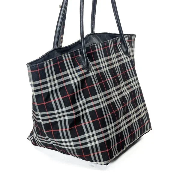 BURBERRY'S Blue Label (Japan Exclusive) Large Shopping Tote - Picture 4 of 16